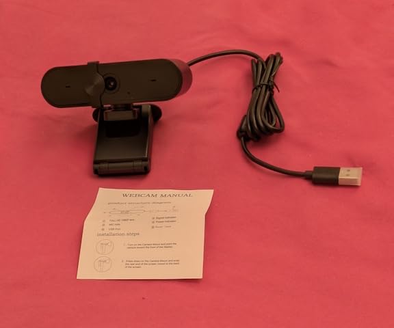 1080P Webcam Computer Camera with Microphone & Wide View - Auto Light Correction Webcam for PC, Mac, Laptop, Desktop - Built-in Privacy Cover Plug & Play USB for Zoom/Skype/Streaming Customer Review 1080P Webcam Computer Camera with Microphone & Wide View - Auto Light Correction Webcam for PC, Mac, Laptop, Desktop - Built-in Privacy Cover Plug & Play USB for Zoom/Skype/Streaming - Customer Photo 3