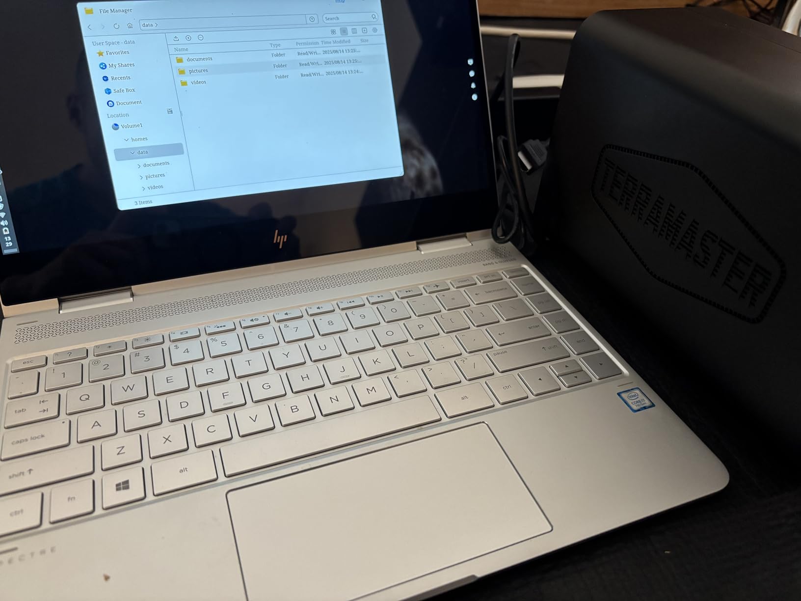 TERRAMASTER F2-425 2-Bay NAS Storage - Intel x86 Quad-Core CPU, 4GB RAM, 2.5GbE LAN, Network Attached Storage Multimedia Server for Home Users (Diskless) - Customer Photo 1