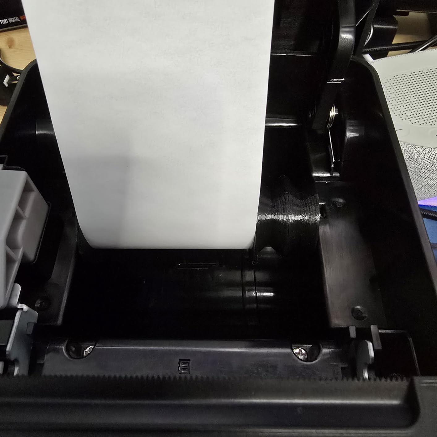 POS Receipt Printer, 80mm Thermal Printer with Auto Cutter, Large-Capacity Paper Bin, Wall-Mountable, High-Speed Printing, Compatible with Square, Shopify, Cash Drawer, Fits Catering/Retail/Logistics Customer Review POS Receipt Printer, 80mm Thermal Printer with Auto Cutter, Large-Capacity Paper Bin, Wall-Mountable, High-Speed Printing, Compatible with Square, Shopify, Cash Drawer, Fits Catering/Retail/Logistics - Customer Photo 2