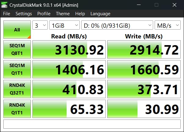 WD Blue SN5100 1TB NVMe SSD - M.2 2280, PCIe Gen 4.0, Internal Solid State Drive - Read Speeds Up to 7,100MB/s, Upgrade Storage for PC/Laptops - WDS100T5B0E Customer Review WD Blue SN5100 1TB NVMe SSD - M.2 2280, PCIe Gen 4.0, Internal Solid State Drive - Read Speeds Up to 7,100MB/s, Upgrade Storage for PC/Laptops - WDS100T5B0E - Customer Photo 4
