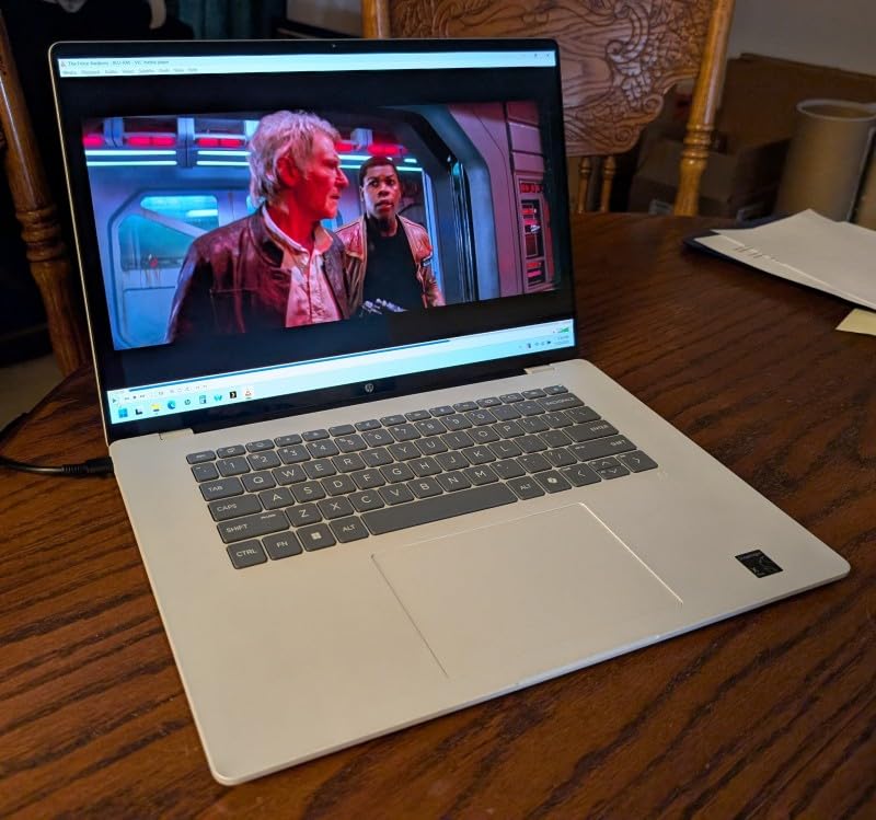 HP OmniBook 5 16 inch Next Gen AI PC, 2K Touchscreen, Snapdragon X Plus X1P-42-100, 16 GB RAM, 512 GB SSD, Qualcomm Adreno GPU, Windows 11 Home, Copilot+ PC, Glacier Silver, 16-fb0000nr Customer Review HP OmniBook 5 16 inch Next Gen AI PC, 2K Touchscreen, Snapdragon X Plus X1P-42-100, 16 GB RAM, 512 GB SSD, Qualcomm Adreno GPU, Windows 11 Home, Copilot+ PC, Glacier Silver, 16-fb0000nr - Customer Photo 2