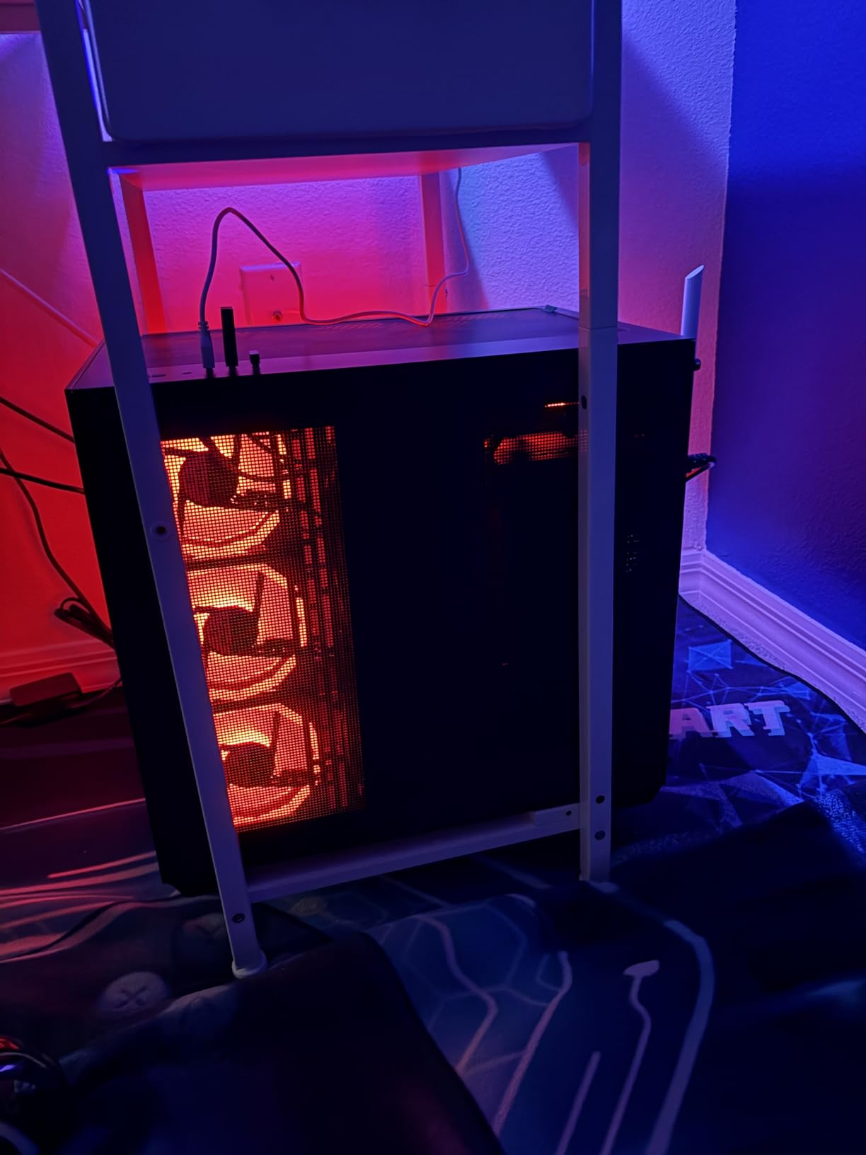 MLOONG Gaming PC,AMD Ryzen 5 5500 4.2 GHz,AMD Radeon RX 6600 8GB Desktop Computer,1TB NVMe SSD,16GB DDR4 3200MHz, Air Cooled Prebuilt,650W PSU,Windows 11 Home & AI Powered Gamer PC, White Customer Review MLOONG Gaming PC,AMD Ryzen 5 5500 4.2 GHz,AMD Radeon RX 6600 8GB Desktop Computer,1TB NVMe SSD,16GB DDR4 3200MHz, Air Cooled Prebuilt,650W PSU,Windows 11 Home & AI Powered Gamer PC, White - Customer Photo 1