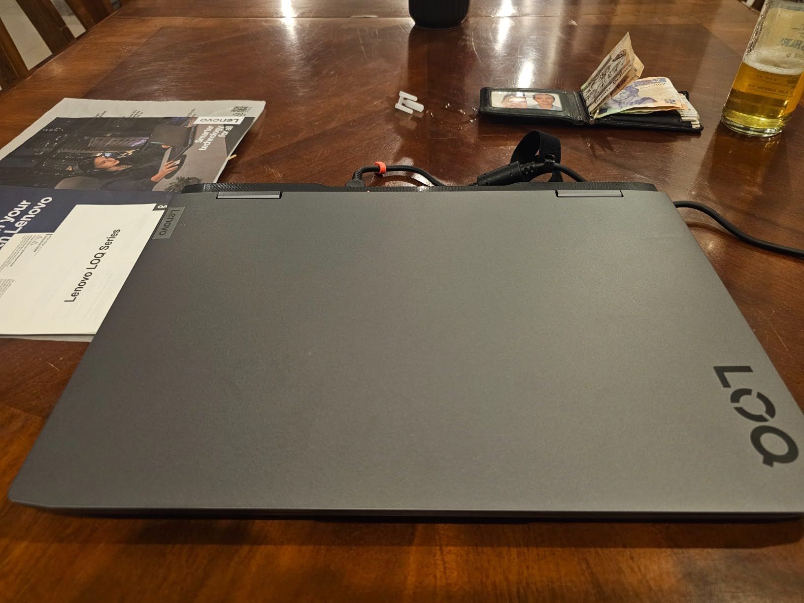Lenovo LOQ 15 15AHP9 RTX 4060 AI Gaming Laptop, 15.6 FHD 144Hz, AMD Ryzen 7 8845HS, NVIDIA RTX 4060, 16GB DDR5 RAM, 1TB SSD, Backlit Keyboard, RJ-45, Bundle with PCO Laptop Cooler Customer Review Lenovo LOQ 15 15AHP9 RTX 4060 AI Gaming Laptop, 15.6 FHD 144Hz, AMD Ryzen 7 8845HS, NVIDIA RTX 4060, 16GB DDR5 RAM, 1TB SSD, Backlit Keyboard, RJ-45, Bundle with PCO Laptop Cooler - Customer Photo 2