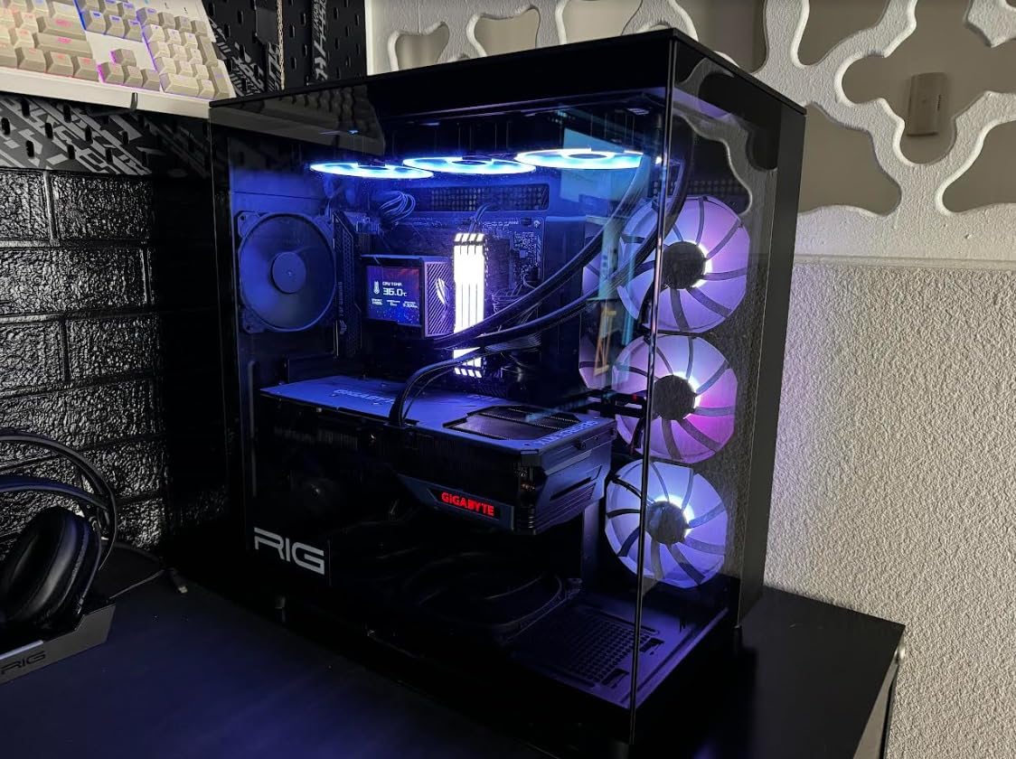 CORSAIR RM850x ATX 3.1 PCIe 5.1 Ready Fully Modular 850W Power Supply - Low-Noise, Cybenetics Gold Efficiency, Native 12V-2x6 Connector - Black customer photo 2