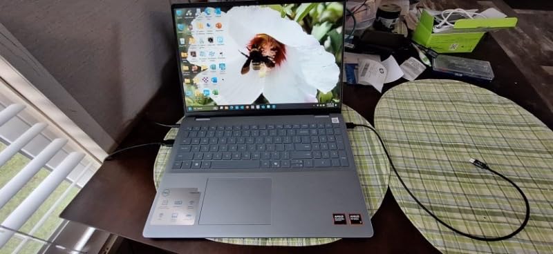 Dell 15.6-Inch Business & Student Laptop | Core i7 1355U | 120 Hz FHD Display | AI Copilot | Fingerprint Reader | Windows 11 Pro | Backlit Keyboard | Privacy Camera| Redragon Kit (32GB RAM 1TB SSD) Customer Review Dell 15.6-Inch Business & Student Laptop | Core i7 1355U | 120 Hz FHD Display | AI Copilot | Fingerprint Reader | Windows 11 Pro | Backlit Keyboard | Privacy Camera| Redragon Kit (32GB RAM 1TB SSD) - Customer Photo 1
