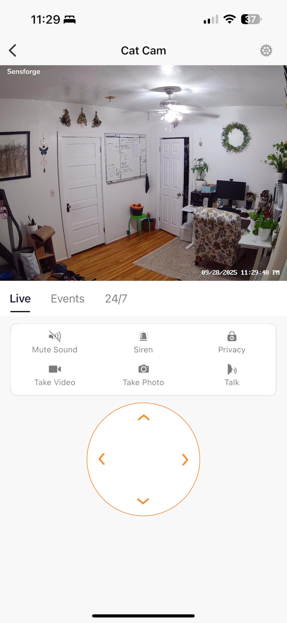 Sensforge 2.5K Indoor Pan-Tilt Dome Security Camera (2-Pack), AI Human & Pet Detection, 360° Coverage, Two-Way Audio, Dual-Band Wi-Fi (2.4G/5G), 64GB SD Card Included, No Monthly Fees Customer Review Sensforge 2.5K Indoor Pan-Tilt Dome Security Camera (2-Pack), AI Human & Pet Detection, 360° Coverage, Two-Way Audio, Dual-Band Wi-Fi (2.4G/5G), 64GB SD Card Included, No Monthly Fees - Customer Photo 2