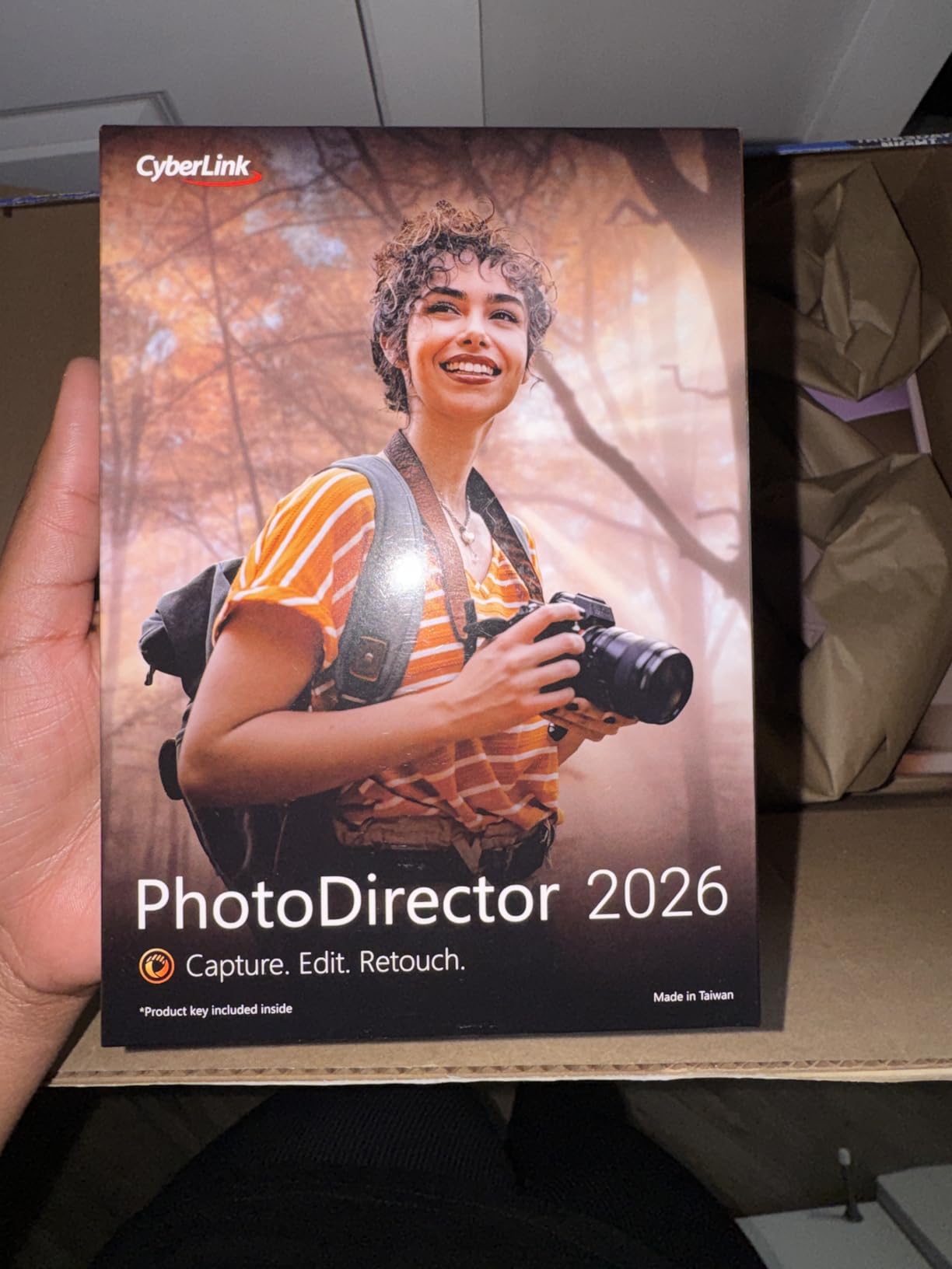 CyberLink PhotoDirector 2026 | Generative AI Photo Editor | AI Tools, Layer Editing, Photo Retouching, Creative Effects & Design | Box with Download Code - Customer Photo 1