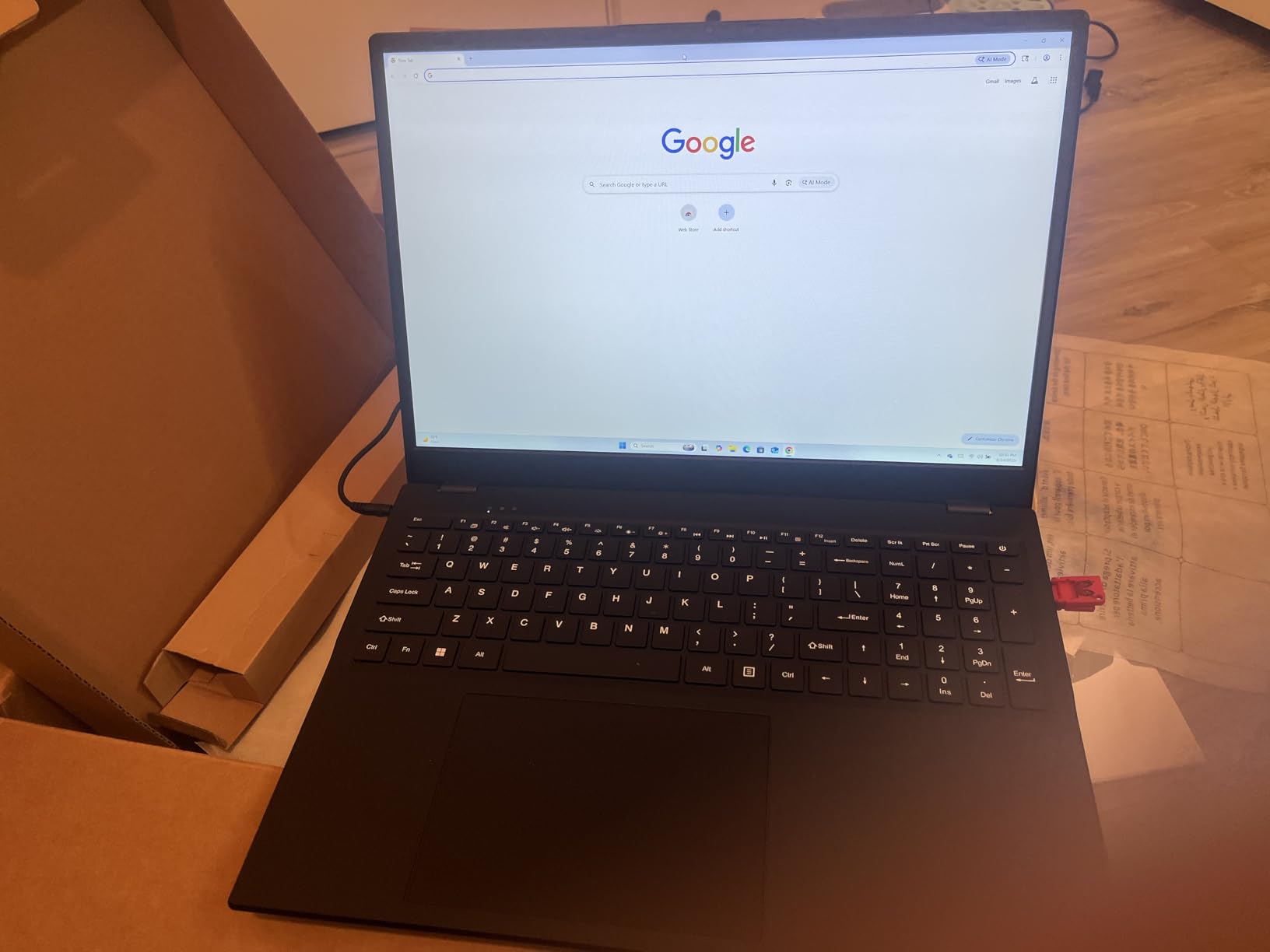 jumper 17.6 Inch Laptop, 4-Core N95 Processor, 16GB DDR5 RAM 640GB SSD, Windows 11 Laptops Computer with 100% sRGB IPS FHD Display, Office 365, Backlit Keyboard, WiFi 6, BT5.2, Type-C, Black Customer Review jumper 17.6 Inch Laptop, 4-Core N95 Processor, 16GB DDR5 RAM 640GB SSD, Windows 11 Laptops Computer with 100% sRGB IPS FHD Display, Office 365, Backlit Keyboard, WiFi 6, BT5.2, Type-C, Black - Customer Photo 2