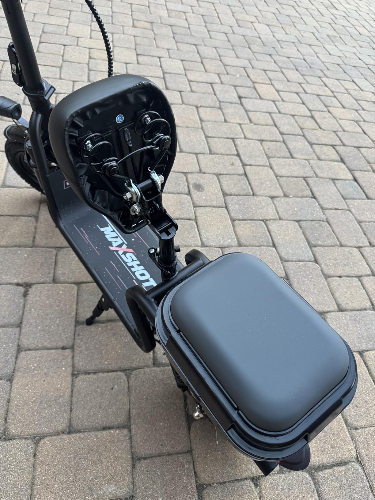 MAXSHOT Electric Scooter Adults & Big Kids, 350W Powerful Motor, Top Speed 16/19/22MPH, 12/16/21/50Miles Range, 8.5 MAXSHOT Electric Scooter Adults & Big Kids, 350W Powerful Motor, Top Speed 16/19/22MPH, 12/16/21/50Miles Range, 8.5