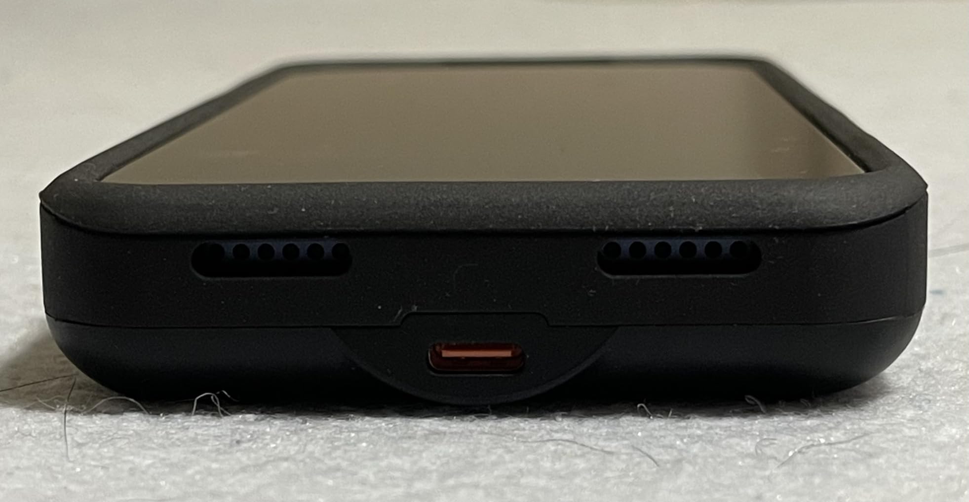 Alpatronix Battery Case for iPhone 17 Pro Max, Portable Strong Slim Protective Extended Charger Cover, 15W Fast Charging, High Capacity with Wireless Charging Case. Black Customer Review Alpatronix Battery Case for iPhone 17 Pro Max, Portable Strong Slim Protective Extended Charger Cover, 15W Fast Charging, High Capacity with Wireless Charging Case. Black - Customer Photo 2