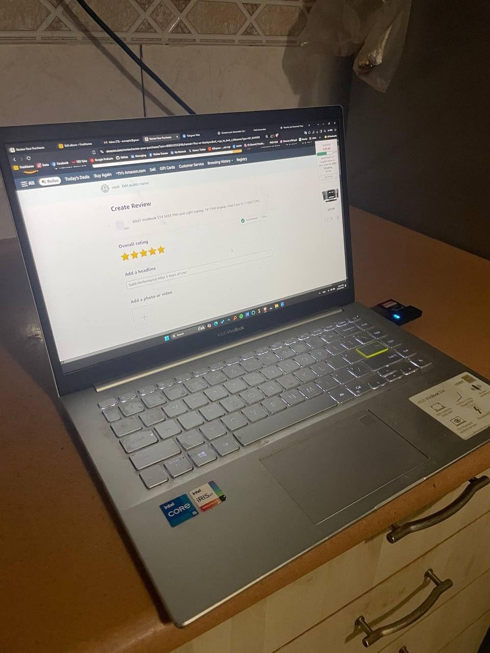 ASUS ROG Strix G16 Gaming Laptop, NVIDIA RTX 5060, Intel i7-14650HX, 16 inch 1920x1200 FHD+ 165Hz 3ms, WiFi 7, Dolby Atmos, Hires Audio, HD+ Cam, 64 GB DDR5, 4 TB SSD, Windows 11 Pro, Accessories - Customer Photo 1
