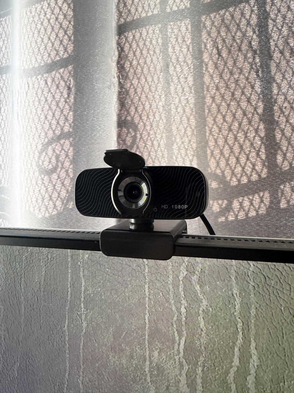 USB HD Webcam with Built-in Microphone and Rotatable Tripod, 1080P Video, Wide Angle Camera, Privacy Cover, for Desktop PC or Laptop Computer - 3(Black) Customer Review USB HD Webcam with Built-in Microphone and Rotatable Tripod, 1080P Video, Wide Angle Camera, Privacy Cover, for Desktop PC or Laptop Computer - 3(Black) - Customer Photo 1