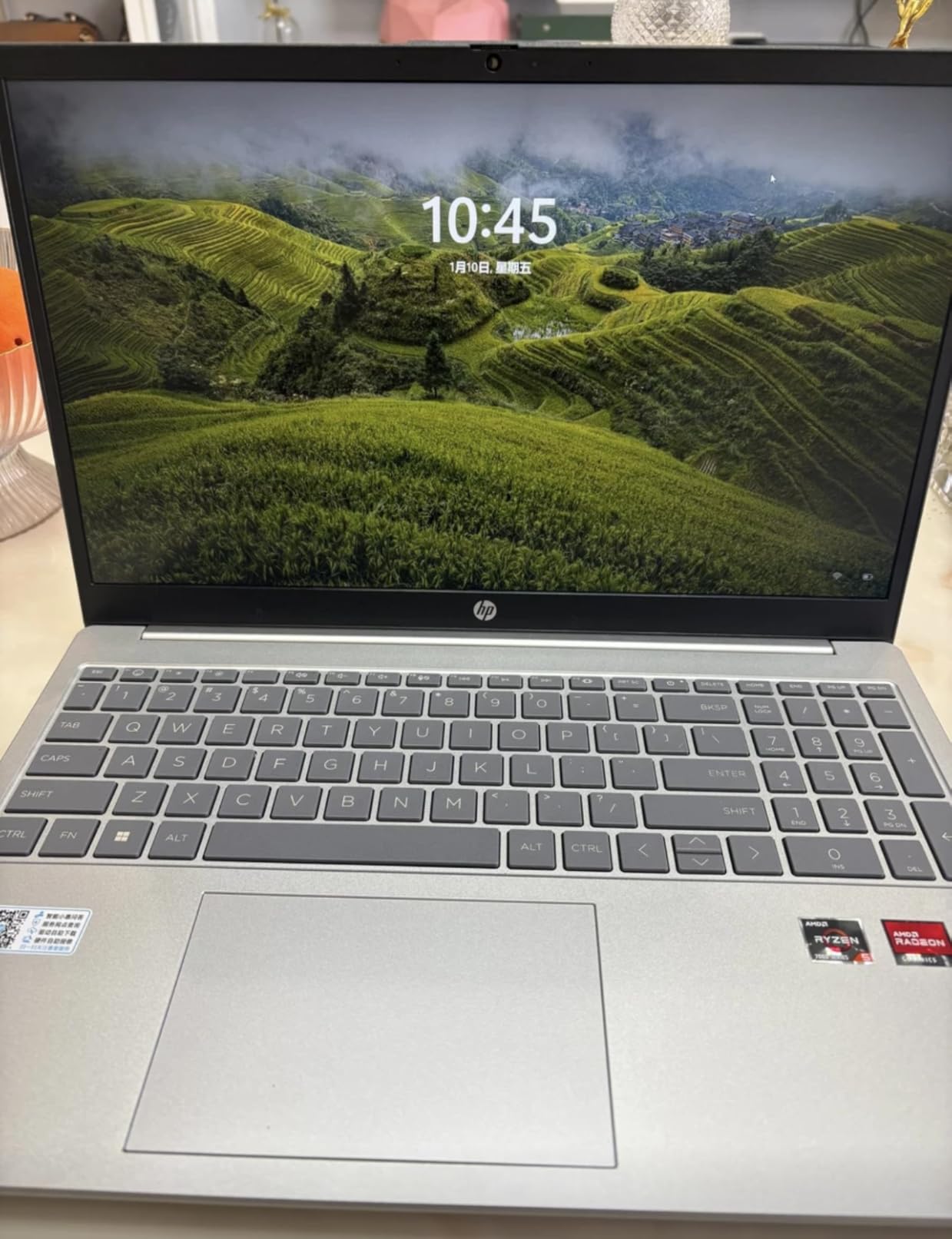HP 17 Laptop for College Student & Business, Powerful Processor AMD Ryzen 5, 17.3 inch FHD Display, 64GB RAM + 2TB SSD, Windows 11 Pro, Copilot AI, Numeric Pad, Patented KB Kit Customer Review HP 17 Laptop for College Student & Business, Powerful Processor AMD Ryzen 5, 17.3 inch FHD Display, 64GB RAM + 2TB SSD, Windows 11 Pro, Copilot AI, Numeric Pad, Patented KB Kit - Customer Photo 1
