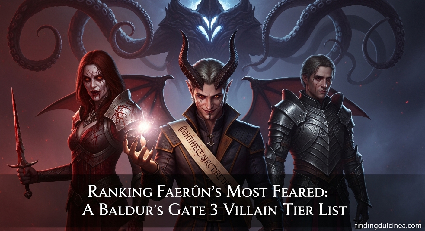 Baldur's Gate 3 Villain Tier List