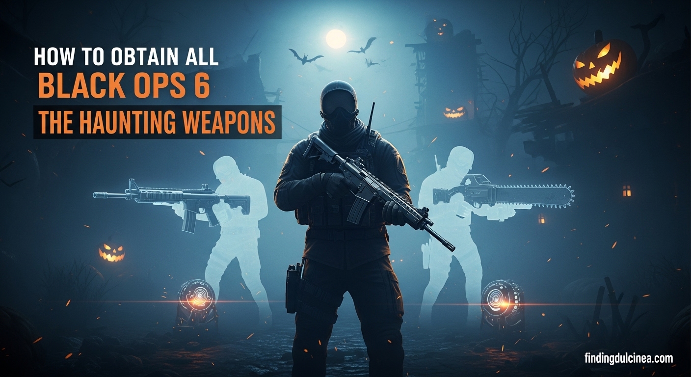 Black Ops 6 The Haunting weapons