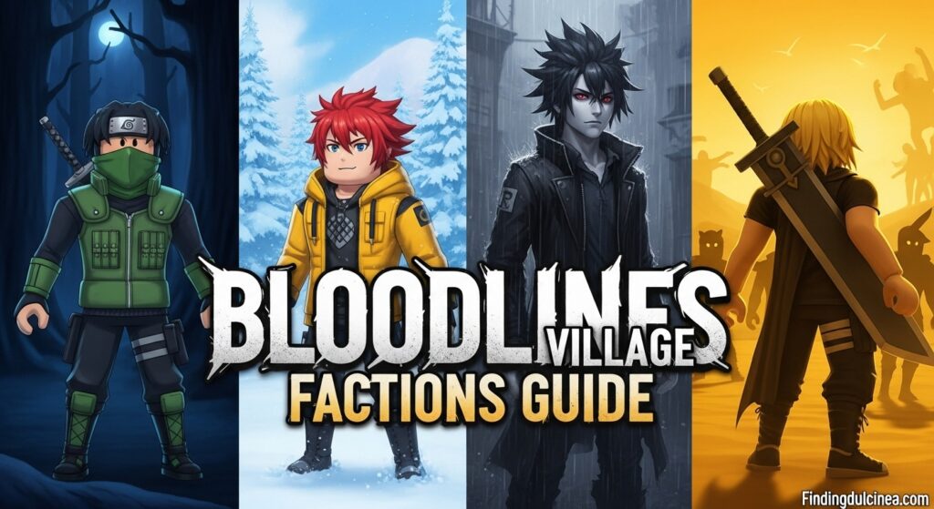 Bloodlines Village Factions Guide
