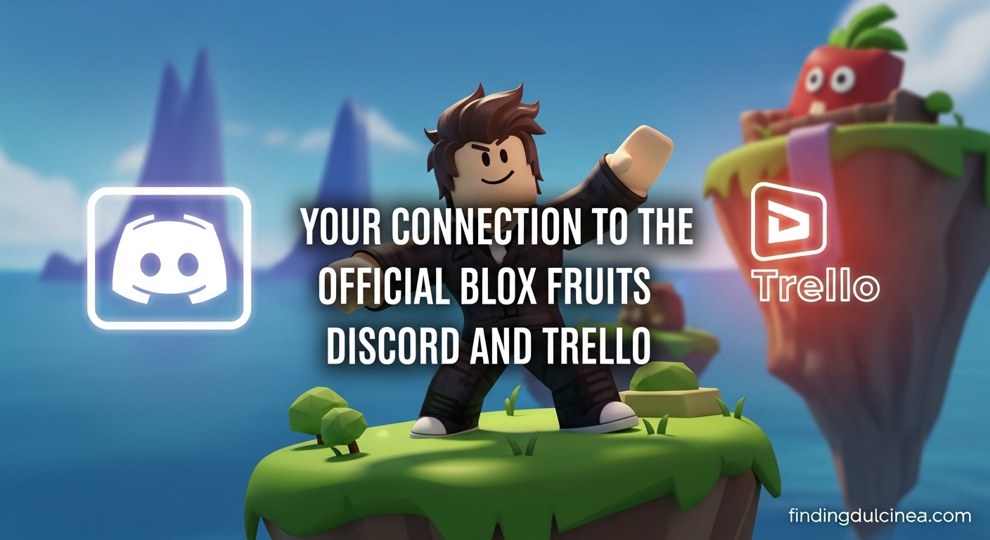 Join Blox Fruits Discord and Trello