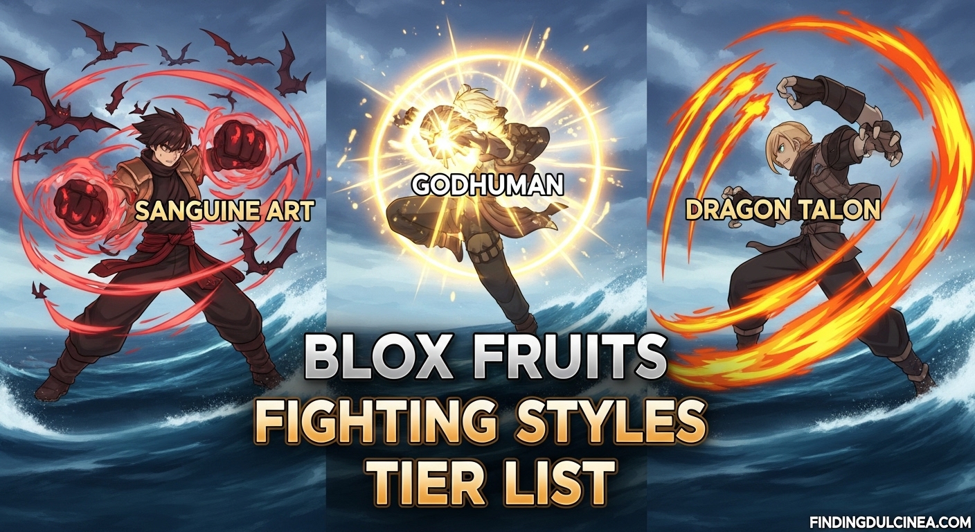 Blox Fruits Fighting Styles Tier List
