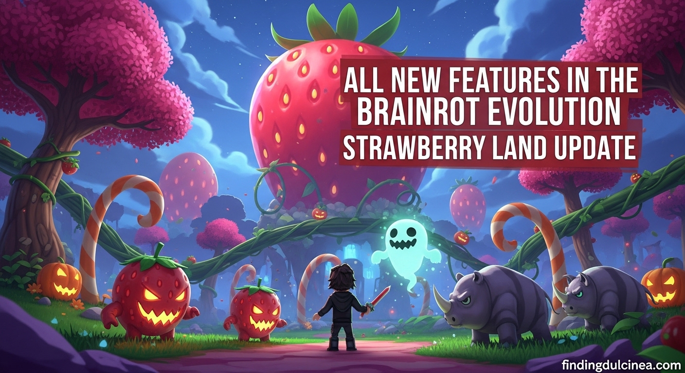 Brainrot Evolution Strawberry Land update