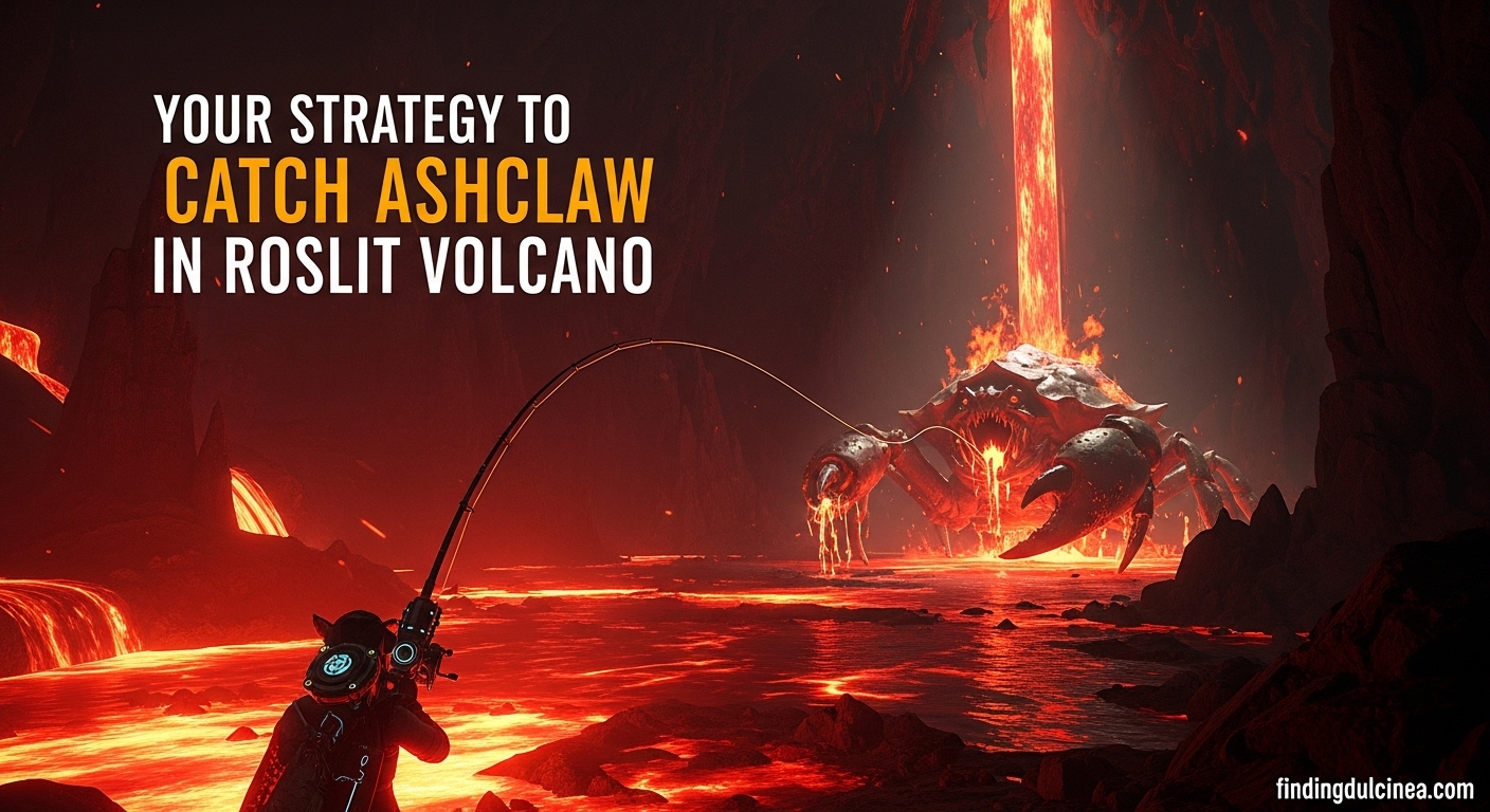 Catch Ashclaw in Fisch