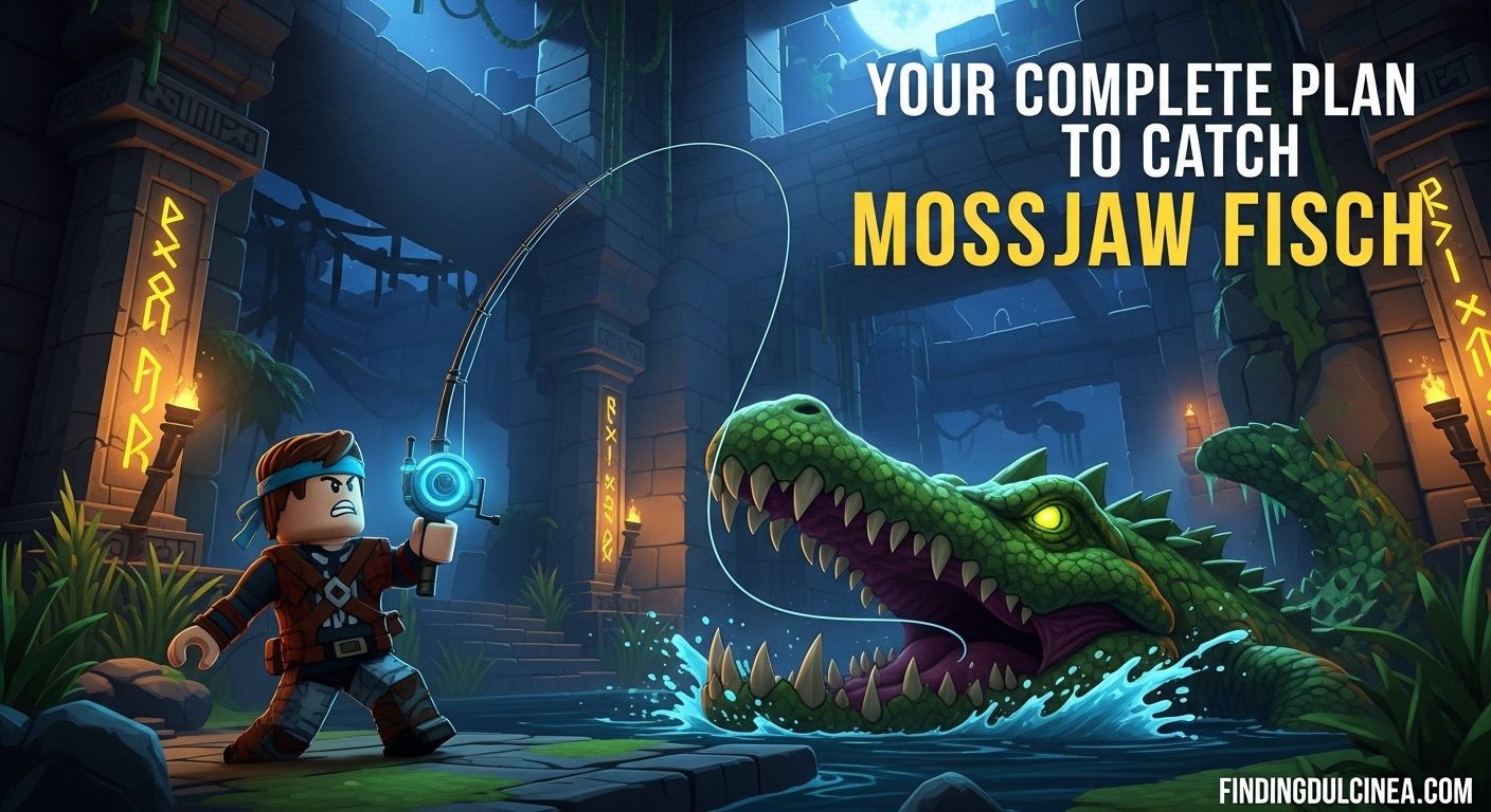 Catch Mossjaw Fisch