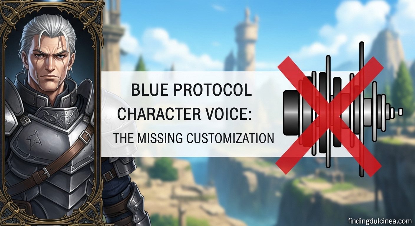 Blue Protocol: Change Character