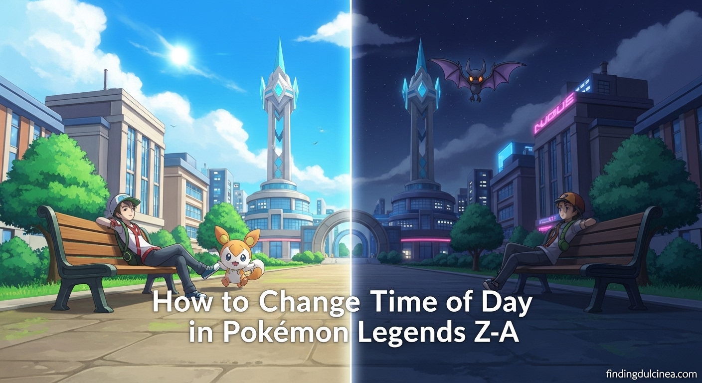 Change Time of Day in Pokémon Legends