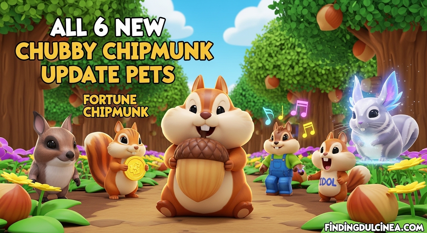 Chubby Chipmunk Update Pets