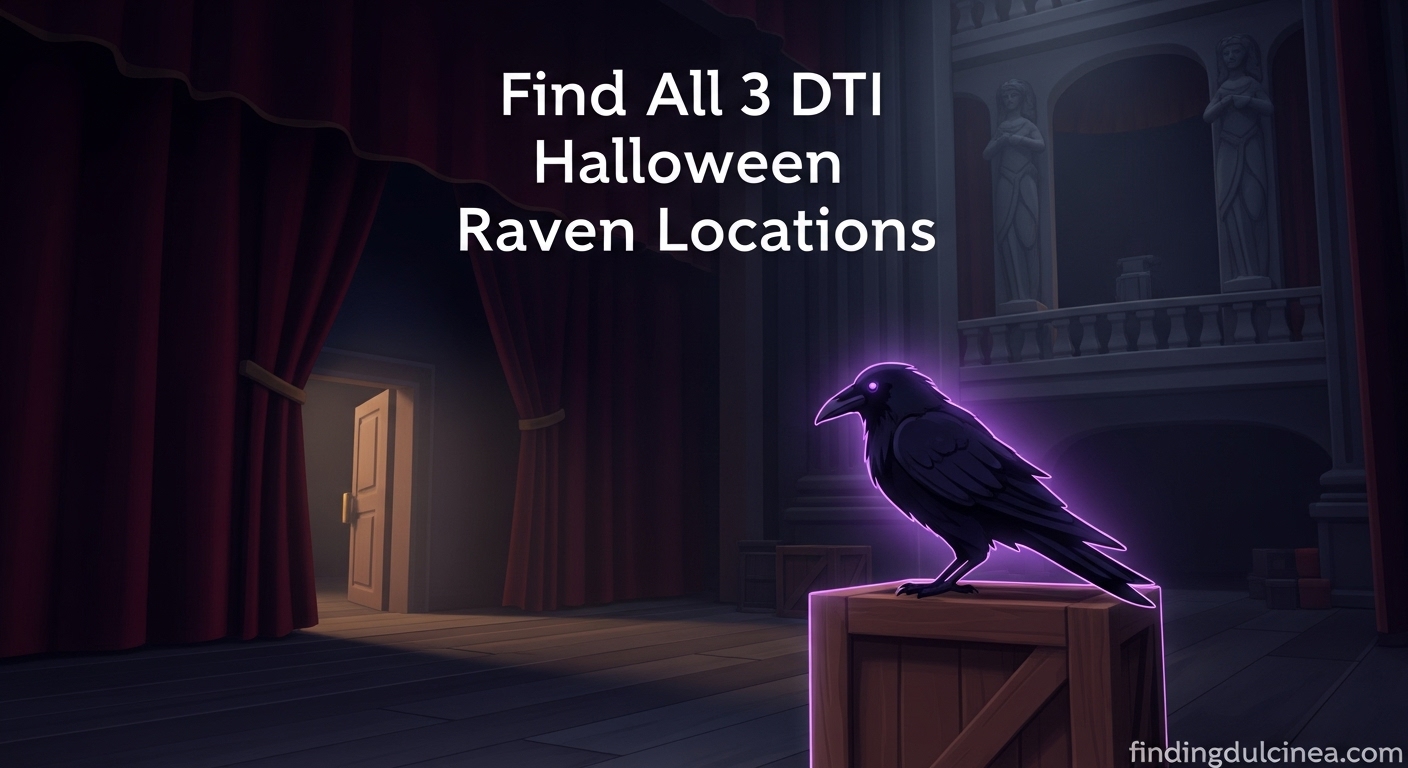 DTI Halloween Raven Location