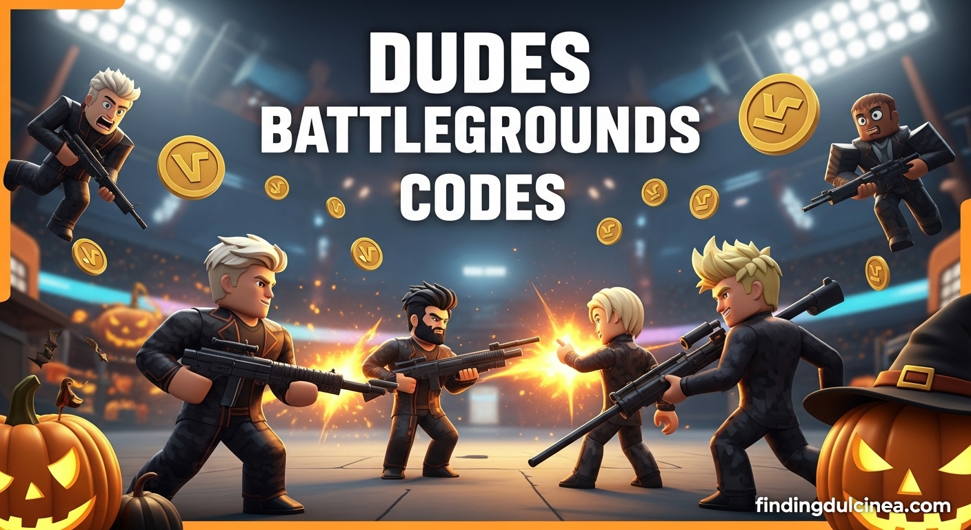 Dudes Battlegrounds Codes