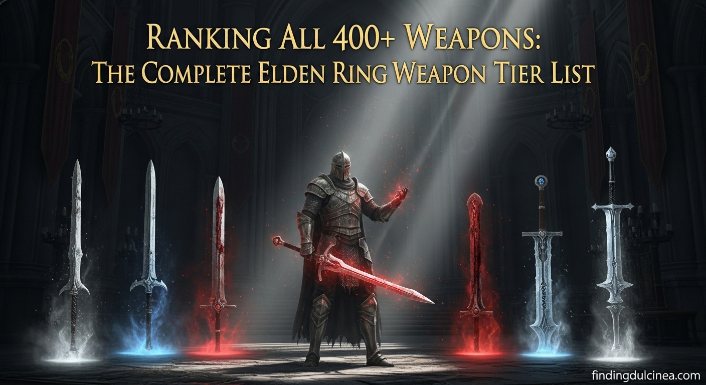Elden Ring Weapon Tier List