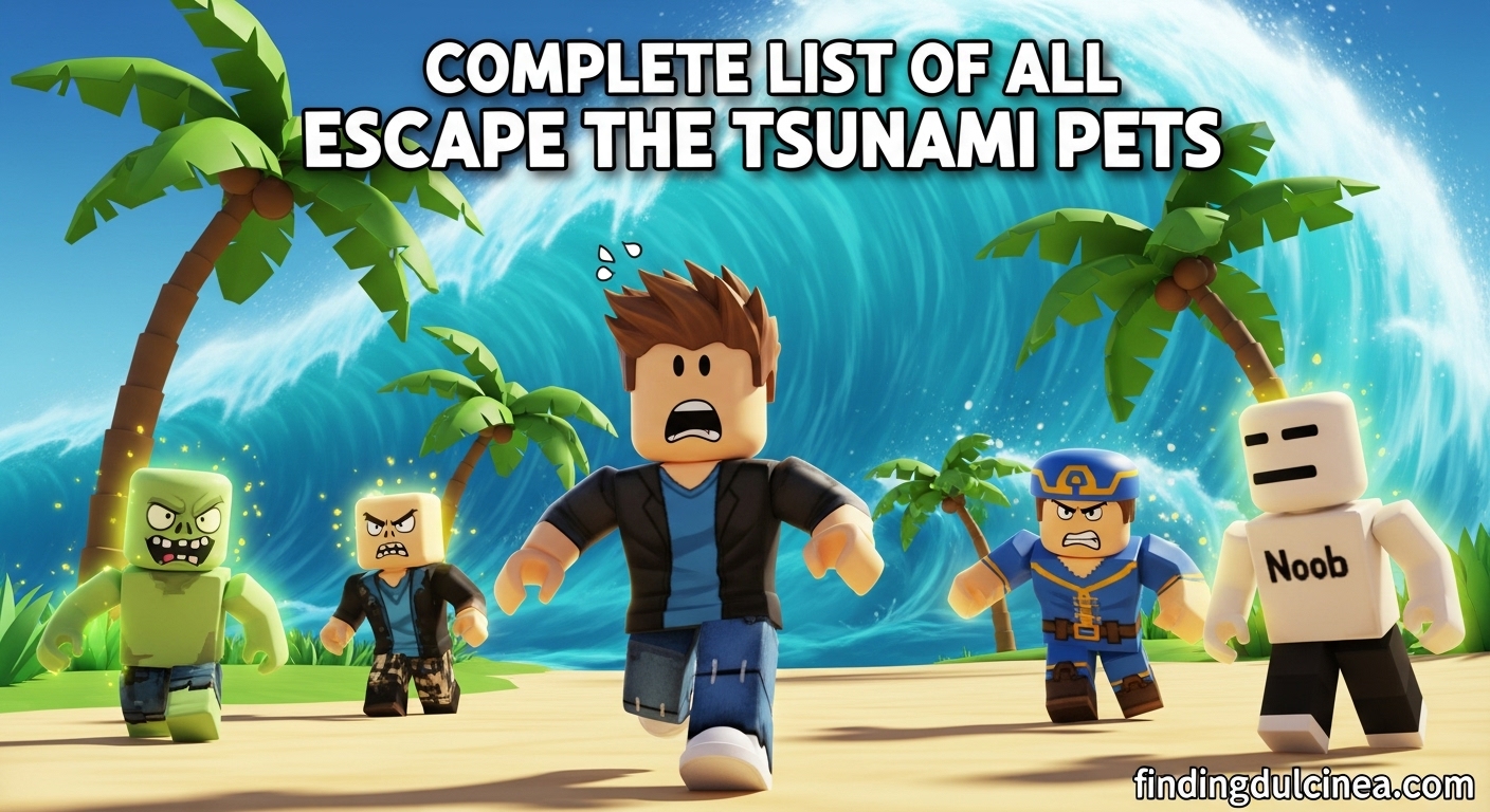 Escape The Tsunami Pets