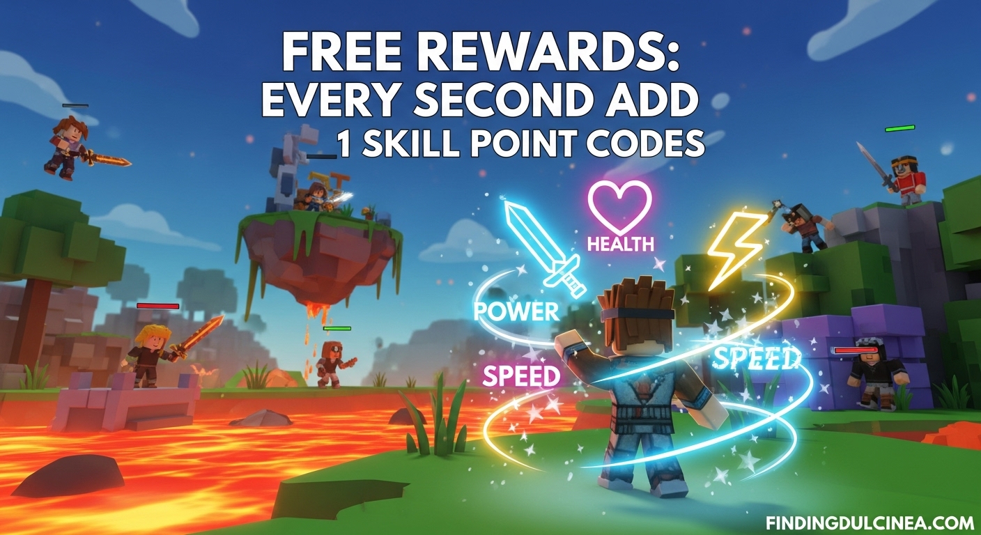 Every Second Add 1 Skill Point Codes