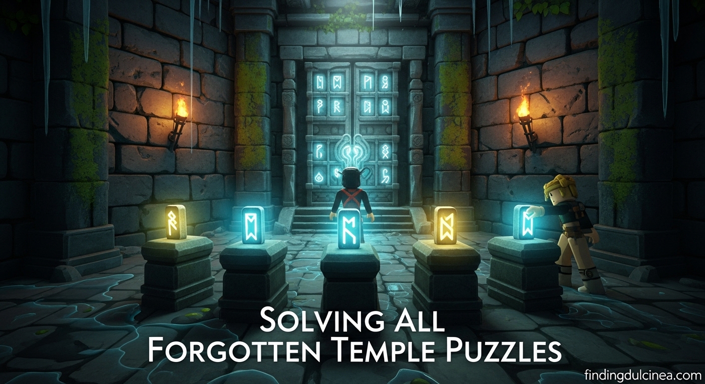 Fisch Forgotten Temple Puzzles