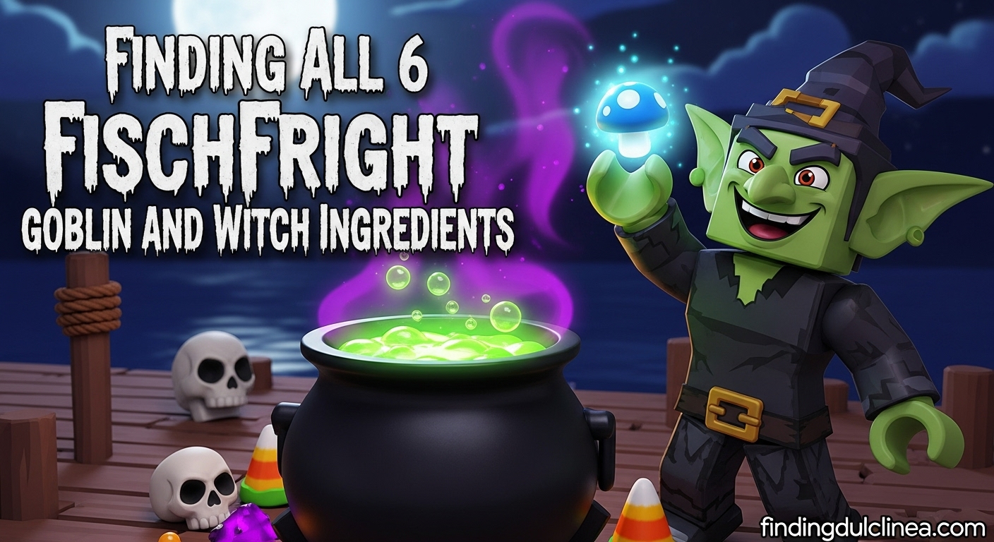 FischFright Goblin & Witch Ingredients Locations
