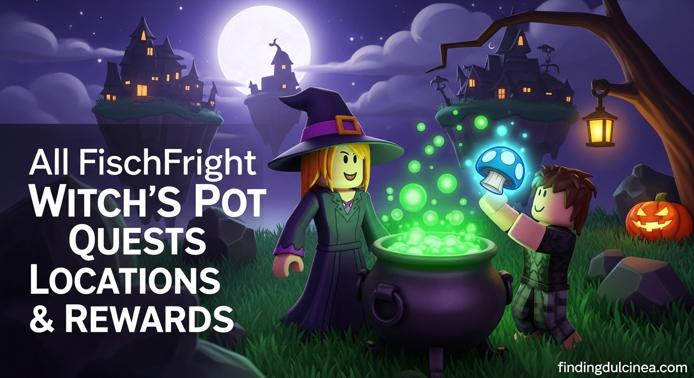 FischFright Witch's Pot Quests