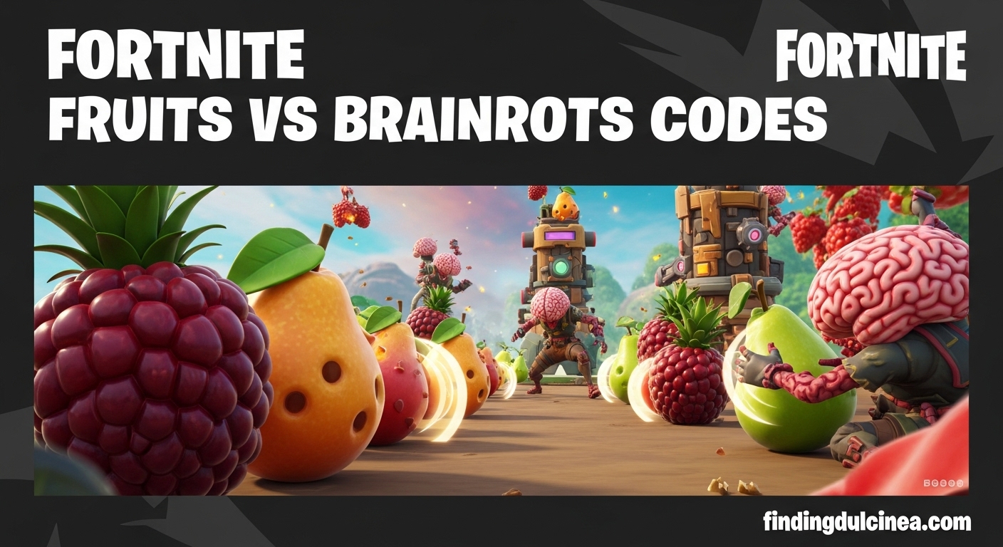 Fortnite Fruits vs Brainrots Codes
