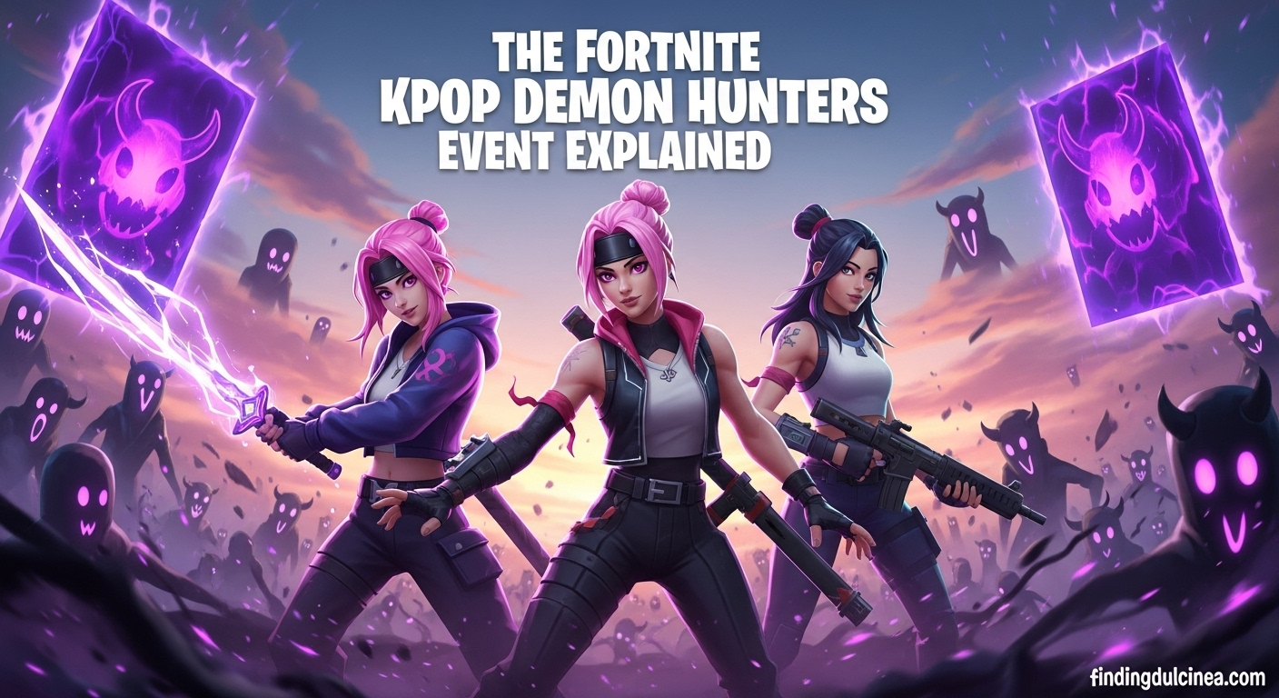 Fortnite KPop Demon Hunters Event