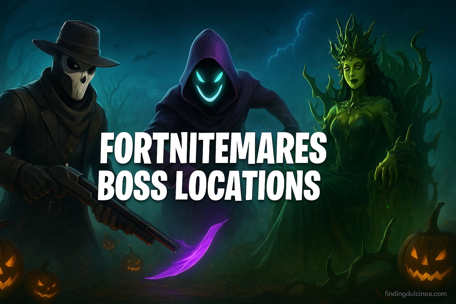 Fortnitemares Boss Locations