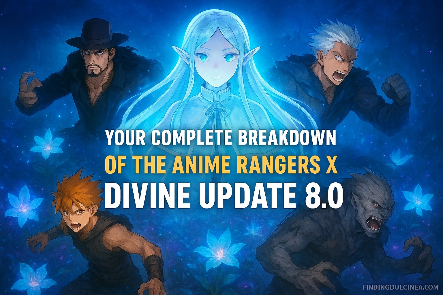 Frieren in Anime Rangers X Divine Update