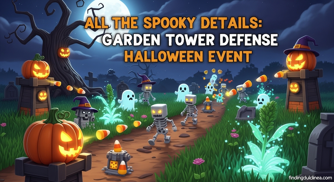 Garden Tower Defense Halloween Event