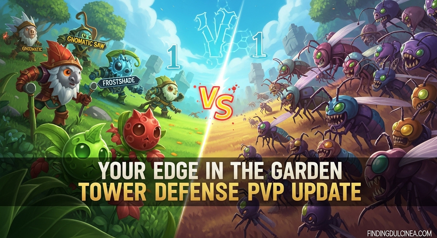 Garden Tower Defense PvP Update