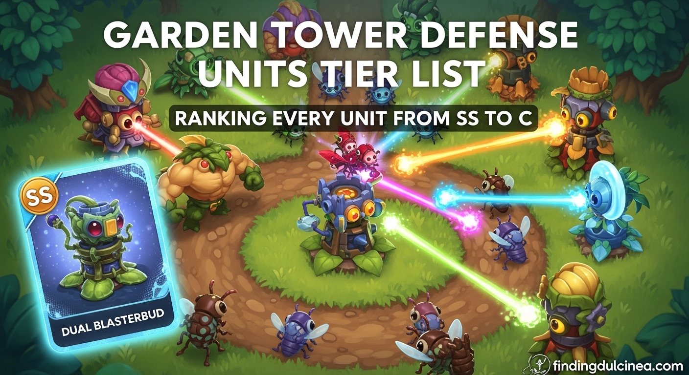 Garden Tower Defense Units Tier List