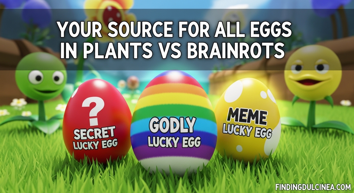 Get All Eggs in Plants vs Brainrots