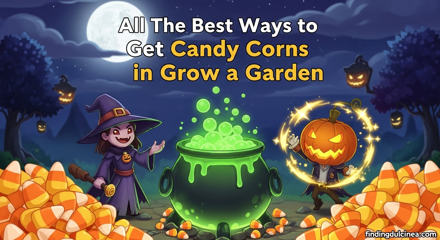 Get Candy Corns Grow a Garden