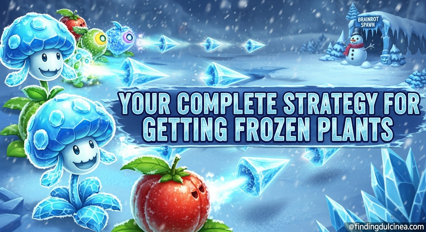 Get Frozen Plants in Plants vs Brainrots