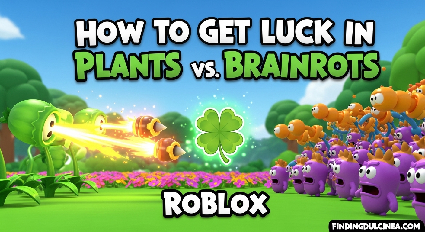 Get Luck in Plants vs Brainrots