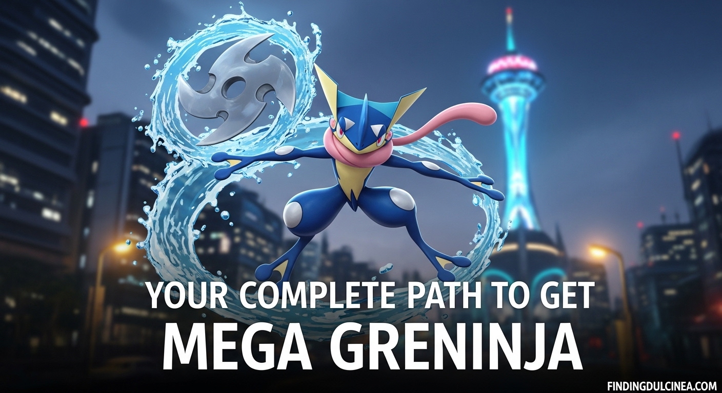 Get Mega Greninja in Pokemon