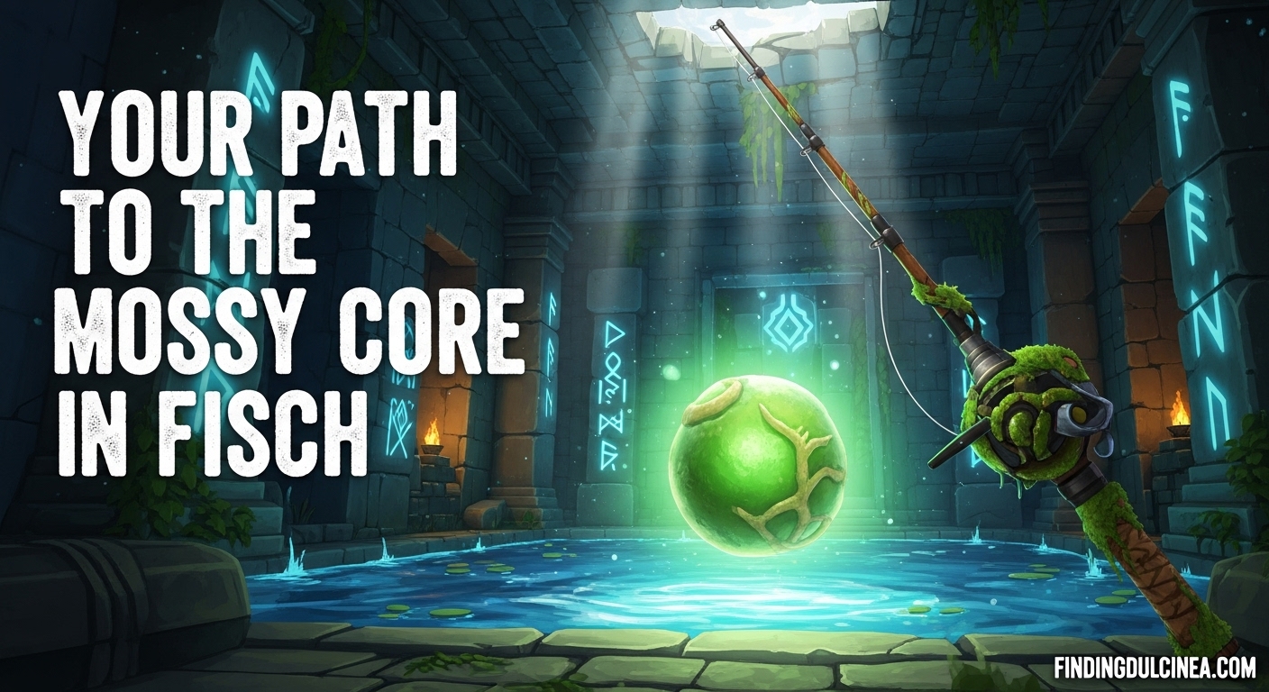 Get Mossy Core in FISCH