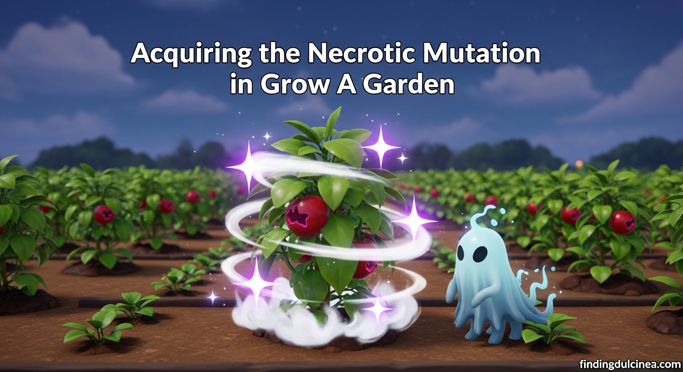 Get Necrotic Mutation in Grow A Garden